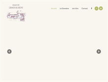 Tablet Screenshot of grands-buissons.ch